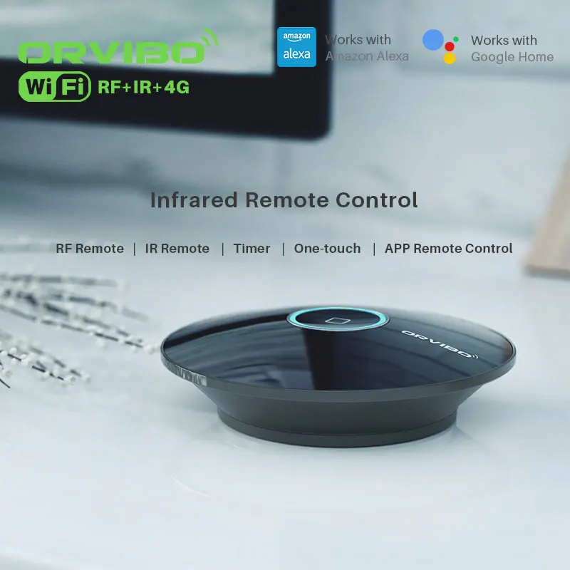 Orvibo Allone Pro Универсальный умный WIFI IR RF пульт дистанционного управления ler 433 МГц