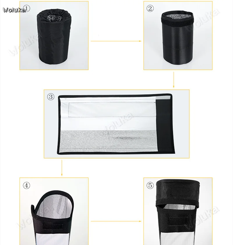 Складной софтбокс 50x8 см для вспышки Speedlite аксессуары фотостудии CD50 T07 A|Софтбоксы|