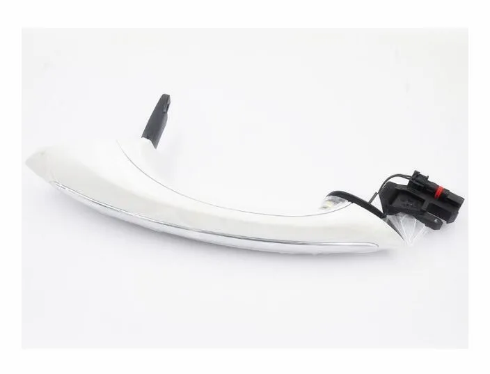 White Exterior Front left Comfort Access door handle for BMW 5 series
