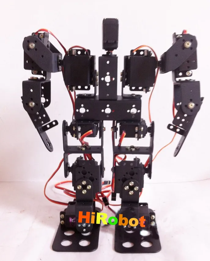 13 dof humanoid robot,Alloy bio robot frame/structure,metal biped