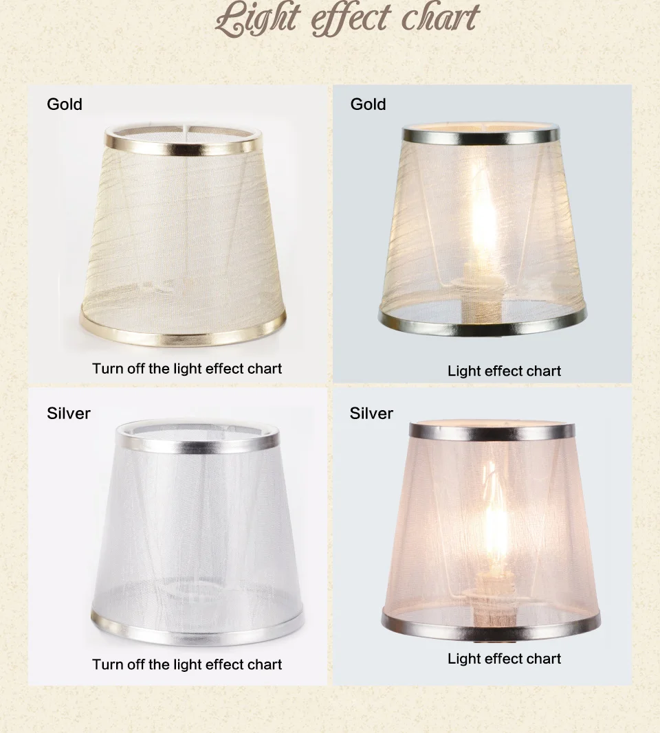 Luminárias de Arte Pano de Lampshell Lâmpada de Luz Abajur para E14 Laingderful Art Deco Sombra Tampa da Gauze Luz Pingente Lâmpada Inwall 6 Capas e sombras p luminárias