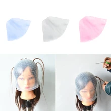 1 шт. силикагелевый колпачок для красителя, профессиональный многоразовый колпачок для окрашивания волос, Осветляющий колпачок для красителя, крючок, глазурь, три цвета