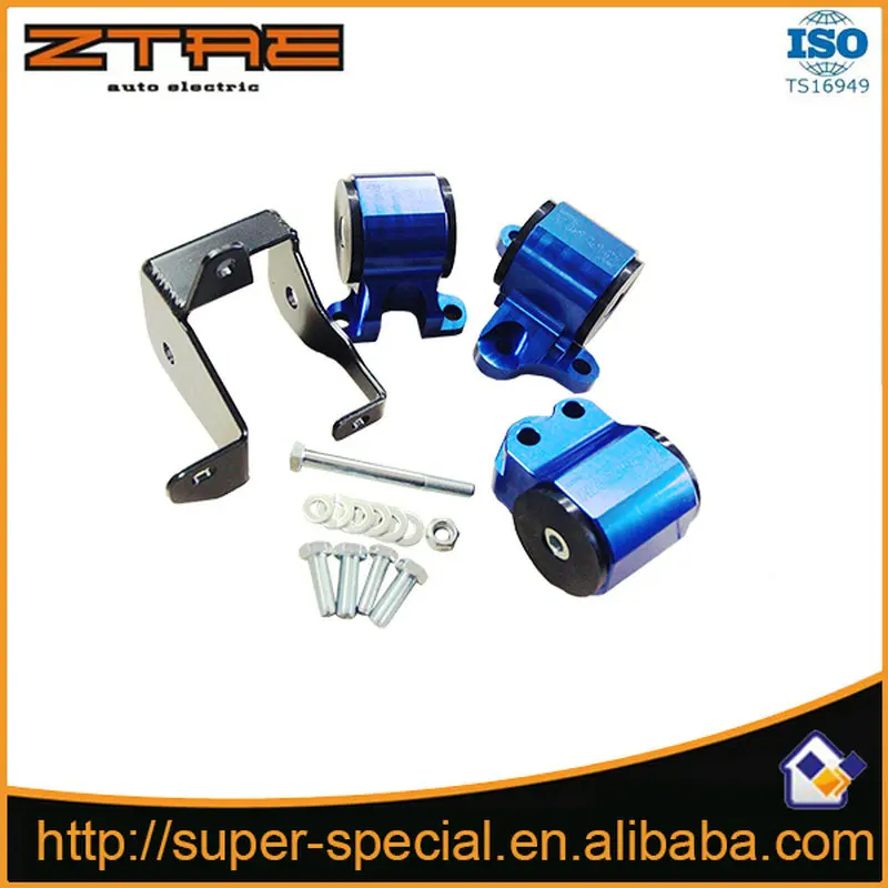 

1996-2000 for HONDA CIVIC D16 B16 B18 B20 SILVER engine SWAP MOUNTS kIT EK D-SERIES B-SERIES Engine Swap Mount Kit