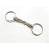 Stainless Steel Loose Ring Snaffle Bit Horse Hollow Mouthpiece 12cm Product Horse Equipement 4