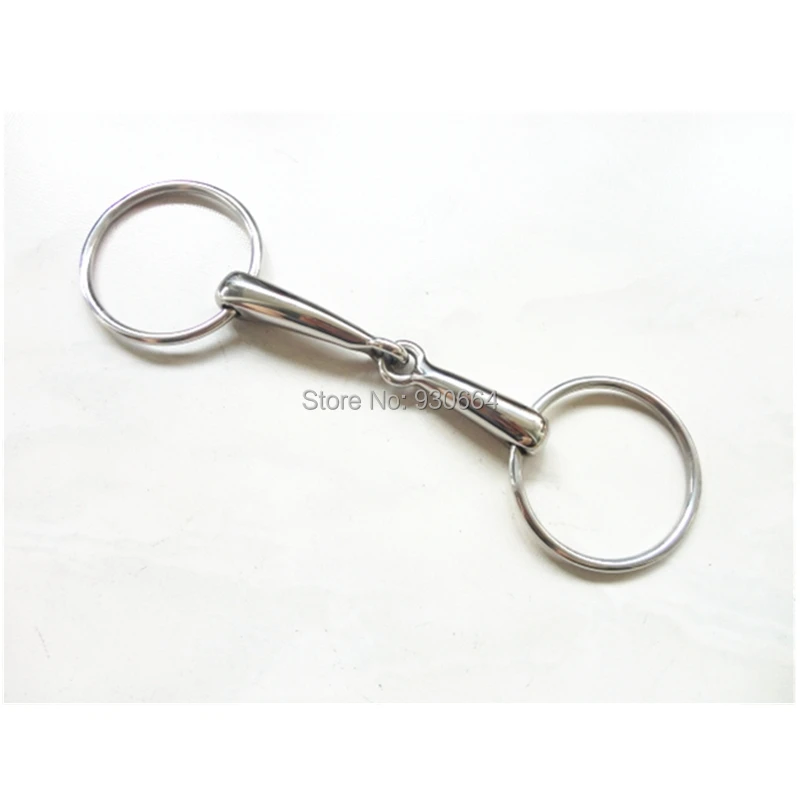 Stainless Steel Ring Snaffle Bit Horse Product 5-1/4\