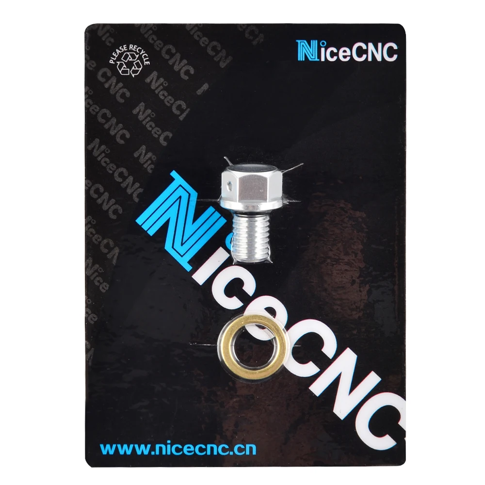 M10xP1.5 Magnetic Oil Drain Plug Bolt For Kawasaki KX 60 65 80 100 125 250 KX250F KX450F KLX250 300 KDX200 220 175