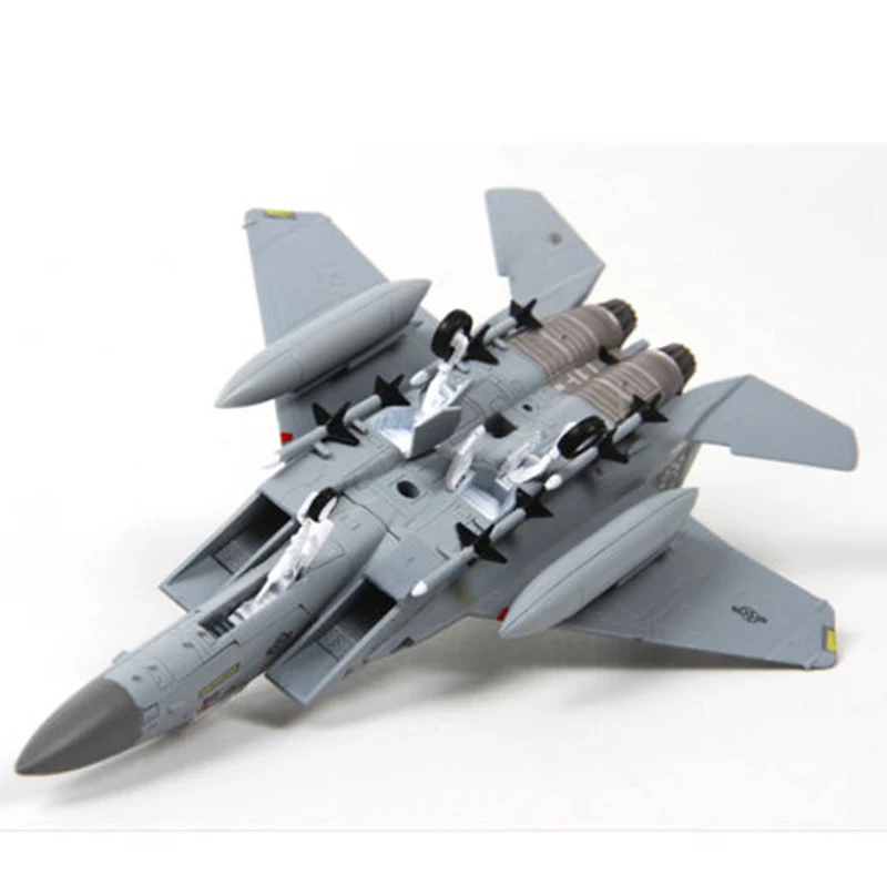 Детские игрушки, 1/100 F-15, сплав орла, литой под давлением, США, истребитель ВВС, литой под давлением, самолет, модель игрушки, подарок на год для мальчика