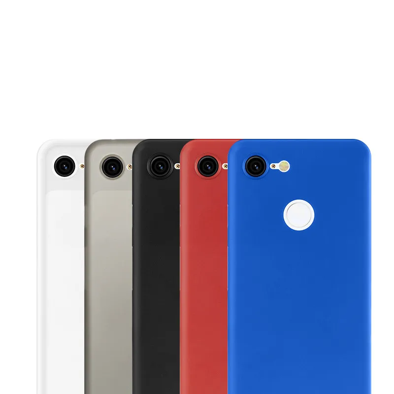 Ультратонкий ультралегкий чехол для Google Pixel 1 Pixel2 2 3 XL простой защитный мягкий
