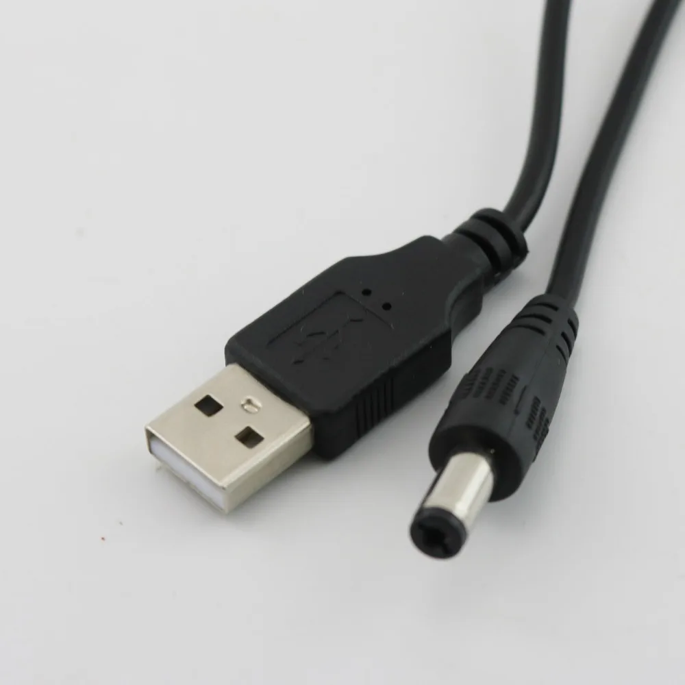 1 шт. USB 2 0 Тип A штекер к DC 5 мм/2 мм вольт блок питания постоянного тока адаптер для