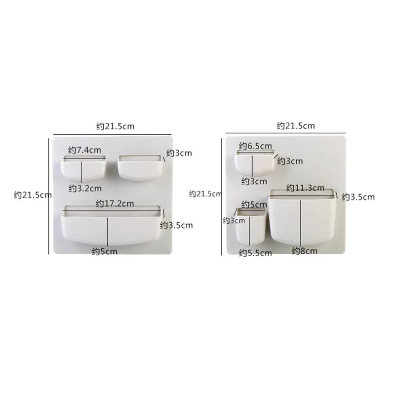 Домашняя настенная присоска, пластиковая стойка для хранения косметики, туалетных принадлежностей, держатель для хранения мелочей, ванной комнаты, кухни, Органайзер