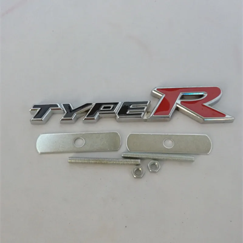 

3D new TYPE R TYPER Chrome Emblem Trunk Badge Sticker Logo 2016 new
