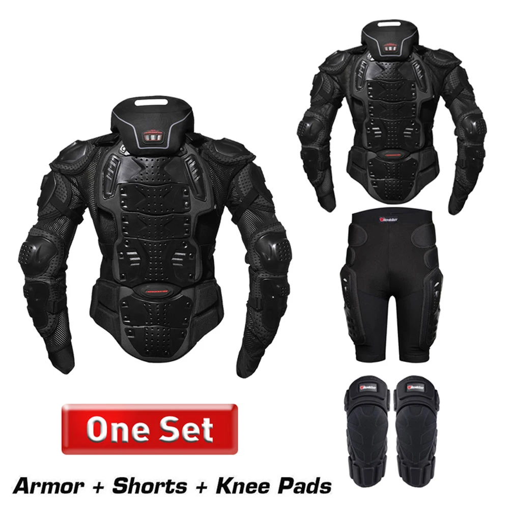HEROBIKER летняя мотоциклетная куртка защитный кожух для мотокросса с защитой