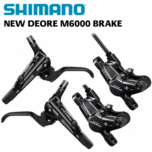 NEW Shimano DEORE M6000 Hydraulic Disc Brake MTB Mountain Bike Calipers Left & Right Leversin