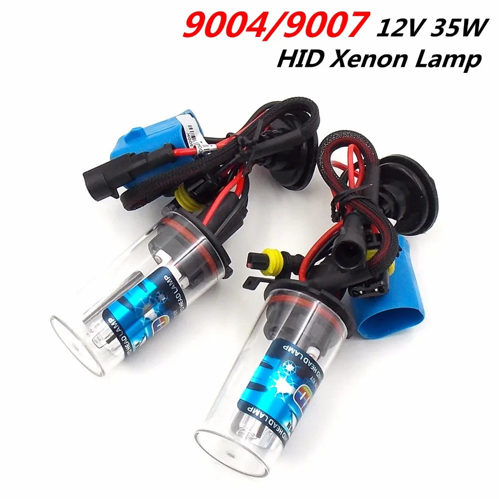 

(1Pair)9004/9007 9004-2 9007-2 12V 35W Dual Beam HID Xenon/Halogen Lamps Headlight Bulbs Car External Lights (4300K 6000K 8000K)