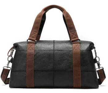 Casual Men Genuine Leather Travel Chain Bag High Capacity Cowhide Shoulder Crossbody Luggage Bag Weekend Duffle Handbag D419 high capacity genuine leather travel bag fashion casual handbags shoulder bag men s duffle travel bags