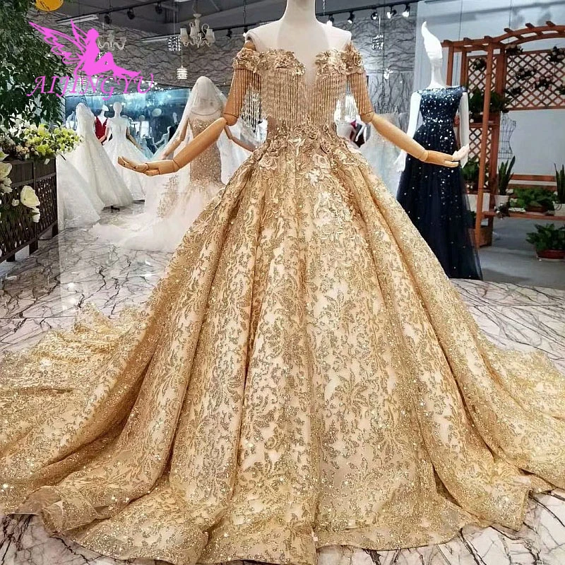 white gown for engagement