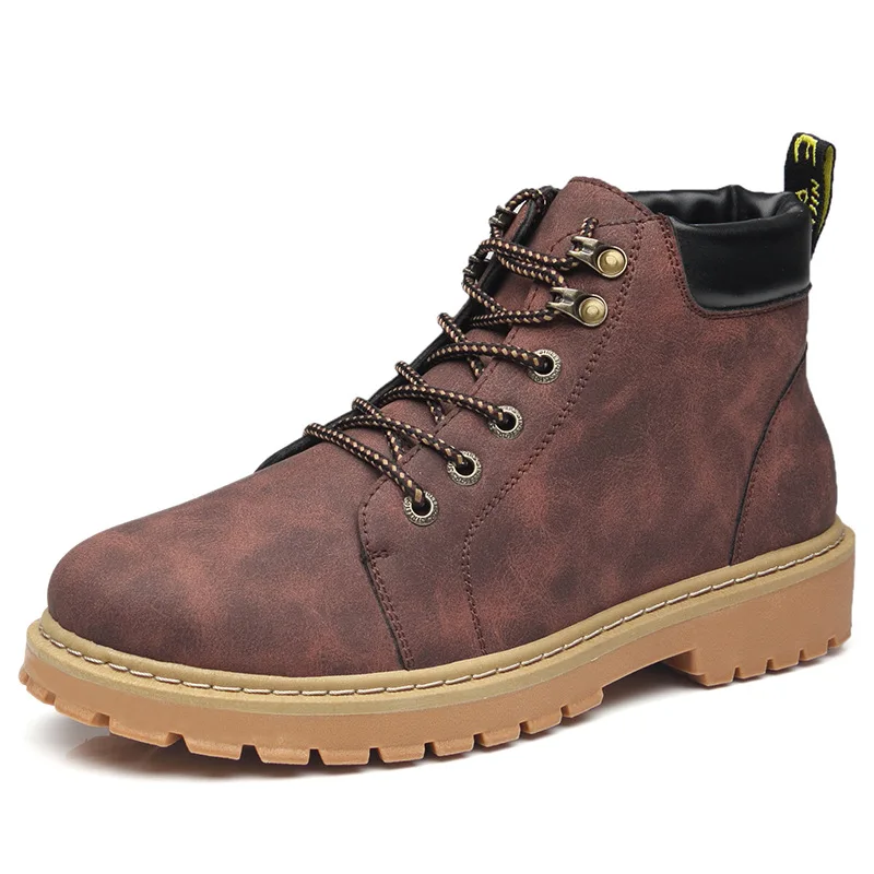 

Men's Western Boot Male 2019 Summer Autumn Men's Martin Boots For Men Construction Boots Safety Shoes Male