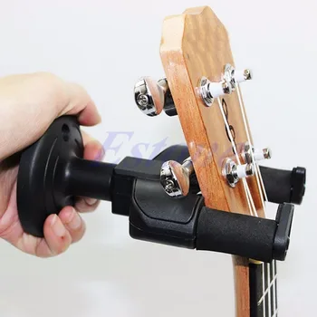 

2015 Newest Electric Guitar Wall Hanger Mount Holder Stand Rack Hook Display For All Size BK