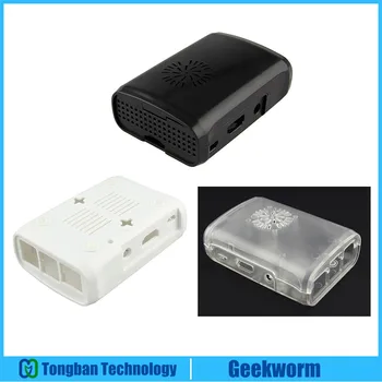 

Raspberry Pi 3 Model B+ ABS Case Enclosure Shell for Raspberry pi 3B+ 3B 2B Support fan installtion