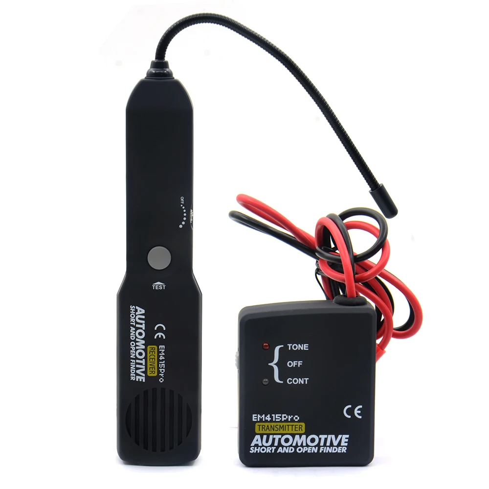 Автомобильный короткий и открытый искатель цепи искатель тестер EM415PRO инструмент для ремонта автомобиля детектор Tracer для провода или кабеля