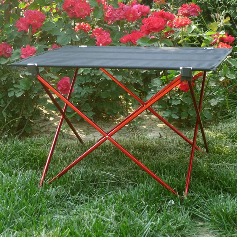  Outdoor Furniture Table Red Folding Camping Table Light Color Weight Ultralight Desk Fishing Tables