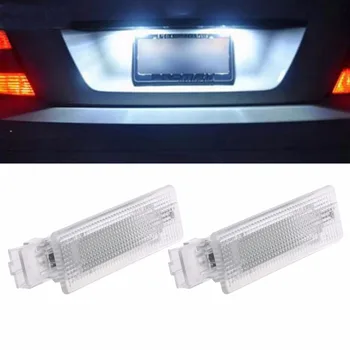 

HNGCHOIGE 18 SMD LED Lamp Car Trunk Luggage Compartment White Light For VW Golf 4/5/6 Polo