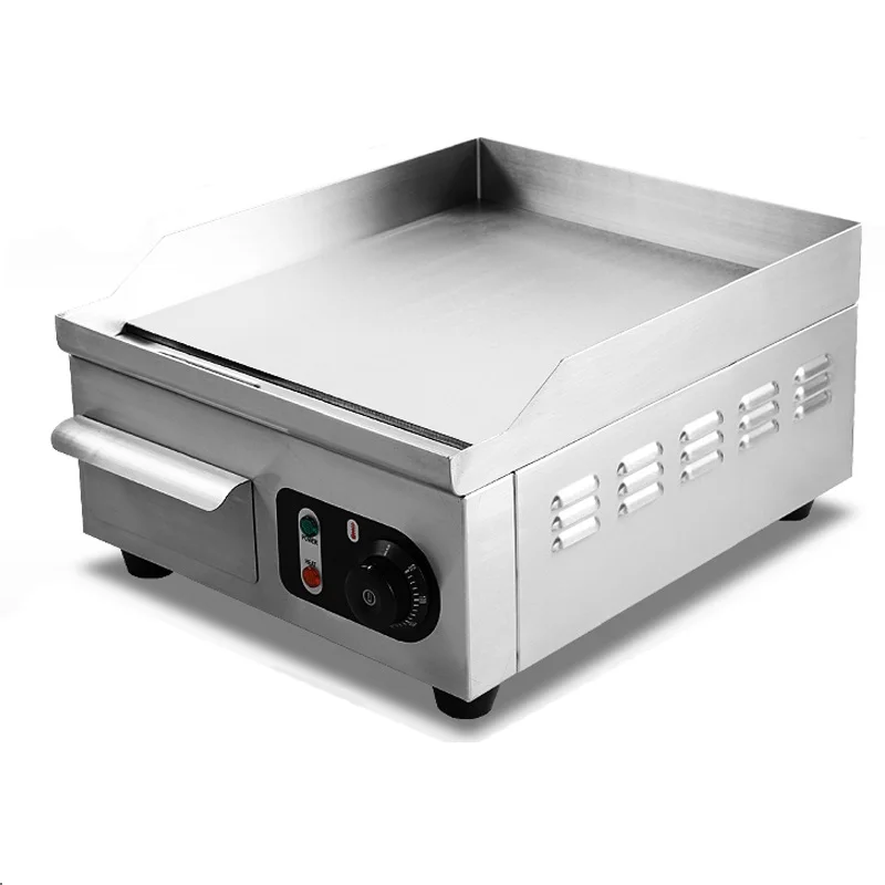 Commercial Stainless Steel Counter Top Electric Griddle Kitchen