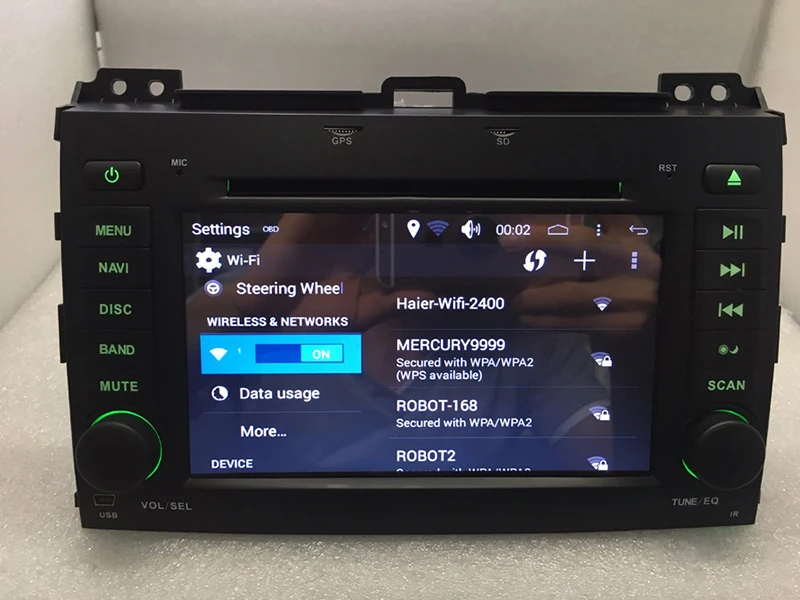 Sale 7" Android Car DVD Player with TV/BT GPS WIFI,Audio Radio Stereo,Car PC/multimedia headunit for Toyota Prado 2010 2011 2012 2013 7