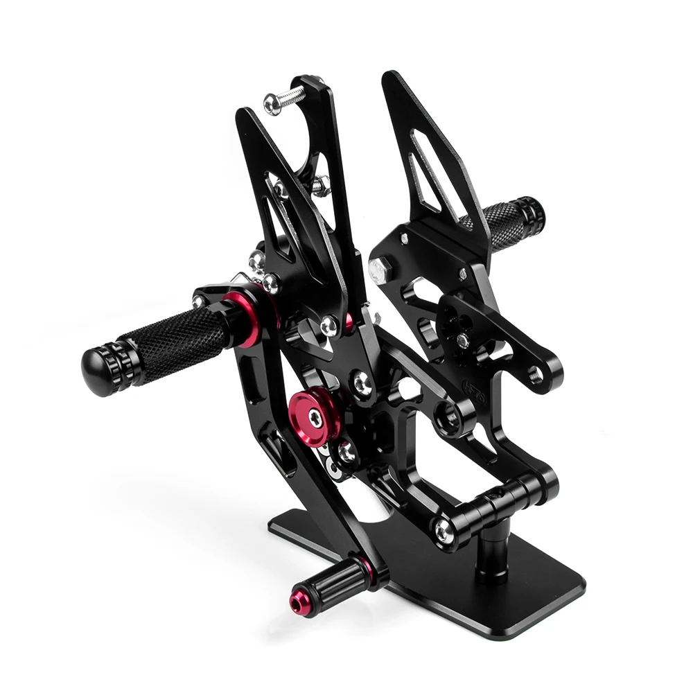 Для Honda CBR1000RR CNC регулируемый задний Набор Rearsets подставка для ног 2008 2009 2010 2011 2012 2013