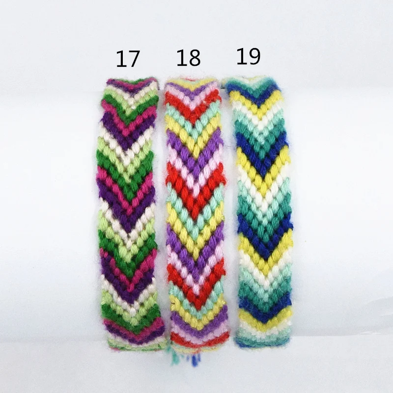 Retail!Rainbow String Manual Weaving Geometric Bracelet Handmade Rainbow Friendship | Украшения и аксессуары