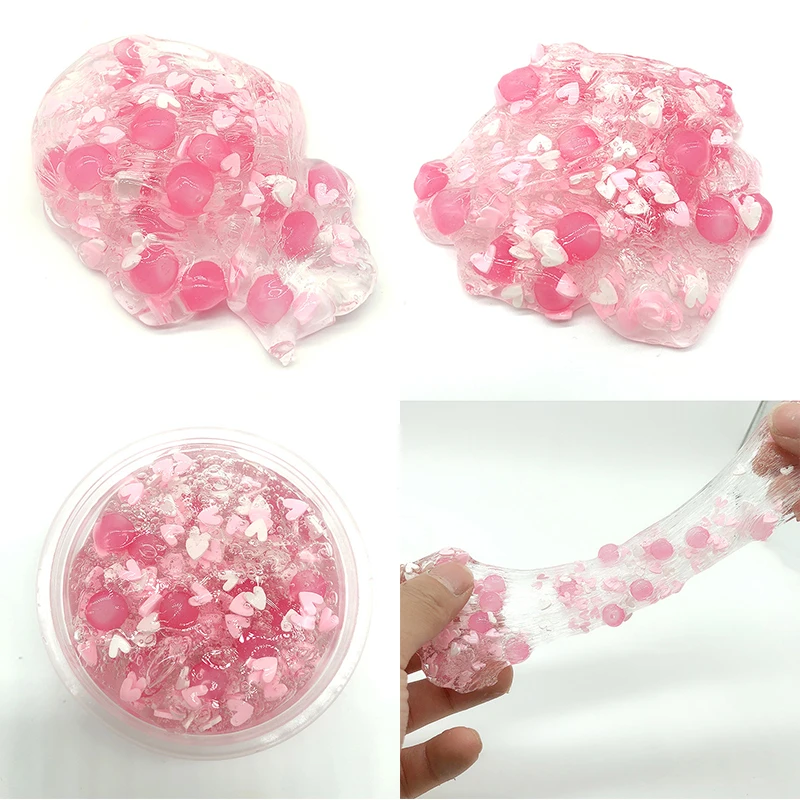 1pc DIY Crystal Slime Playdough Colored Plasticine Mud Putty Clay Creative Educational Slime Toys For Children