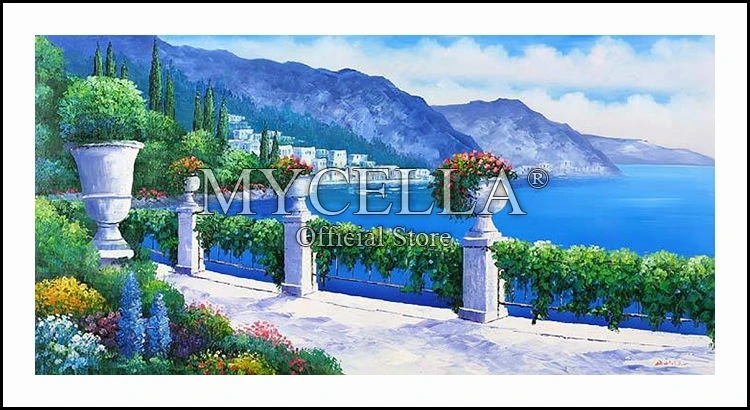 

Scenery Diamond Embroidery Diy Diamond Painting Cross Stitch Mosaic Seaside Landscape Full Rhinestone Needlework Gift Home Decor