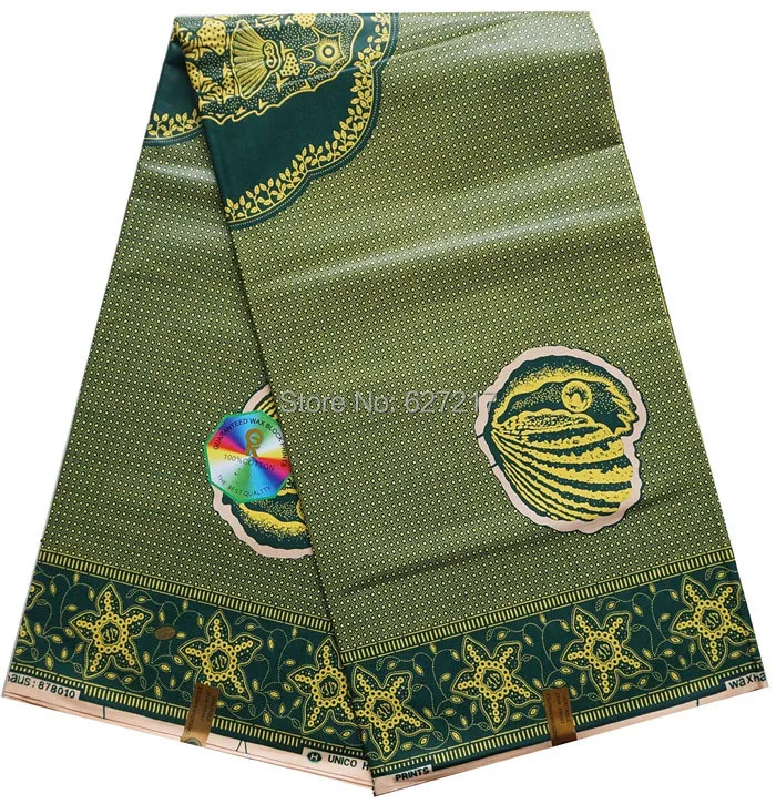 

6yards African veritable wax block prints java style fabric real batik 100% cotton quality printed F446