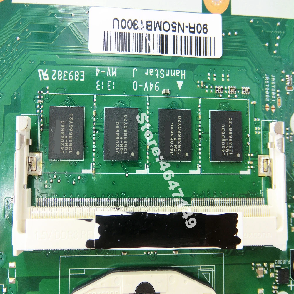  X55VD GT610M 1GB 4GB RAM Mainboard REV 2.1/2.2 For ASUS X55V X55VD Laptop Mainboard USB3.0 DDR3 X55