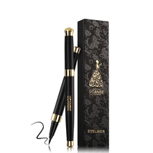 UCANBE бренд Экстра черная жидкая подводка для глаз карандаш Профессиональный Водонепроницаемый Жидкий подводка для глаз ручка быстросохнущая Макияж Косметика Инструмент