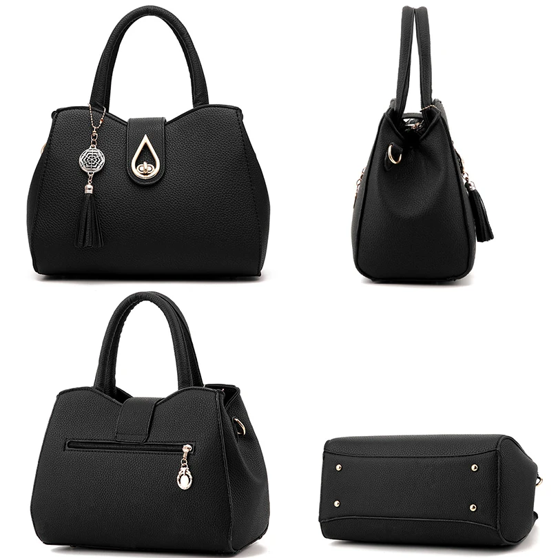 Water Droplets Sequined Messenger Bag Women Tassel Pendant Handbag High Capacity Shell Shoulder Bag Female Brand Designer CQ117