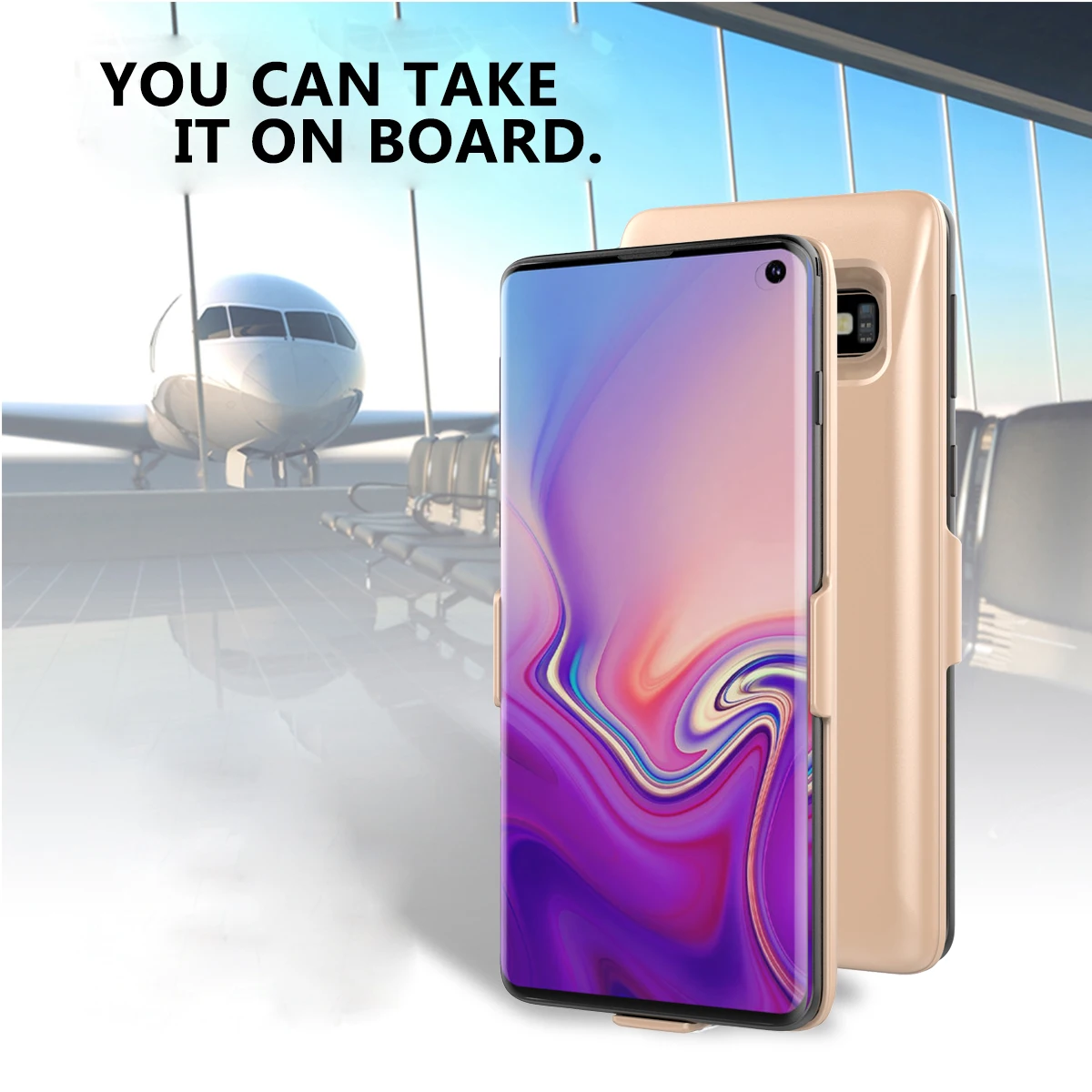 5500 mAh Батарея Зарядное устройство чехол для samsung Galaxy S10 Дело внешнего резервного Мощность банк Зарядное устройство чехол для samsung S10 Батарея случае