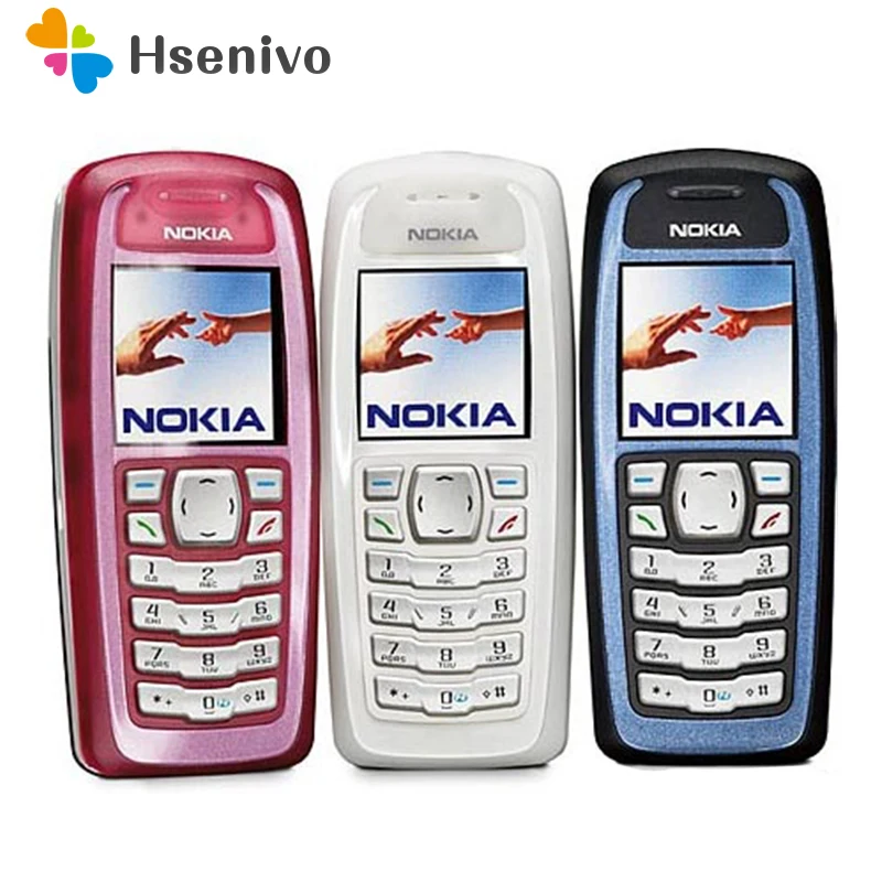 3100 Оригинальный разблокирована Nokia 3100 GSM Bar 850 мАч Поддержка русской & Арабской клавиатур дешевый старый мобильный телефон Восстановленное
