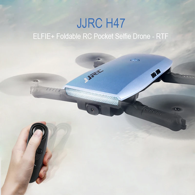 JJRC H47 Дрон с камерой HD ELFIE Plus RC вертолет Модернизированный складной пульт