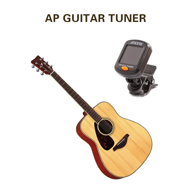 AT-101 AT-01A Digital Clip-on Electric Guitar Tuner Foldable Rotating Clip High Sensitivity Ukulele Guitar Parts & Accessories 2 AT-101 AT-01A Digital Clip-on Electric Guitar Tuner Foldable Rotating Clip High Sensitivity Ukulele Guitar Parts & Accessories 2
