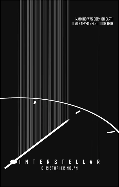 27 Minimal Interstellar Movie Poster Background Everything All You Need