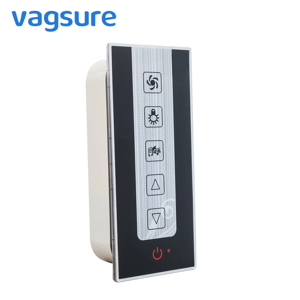 Vagsure 1Pcs Induction Button Digital Control Panel Shower
