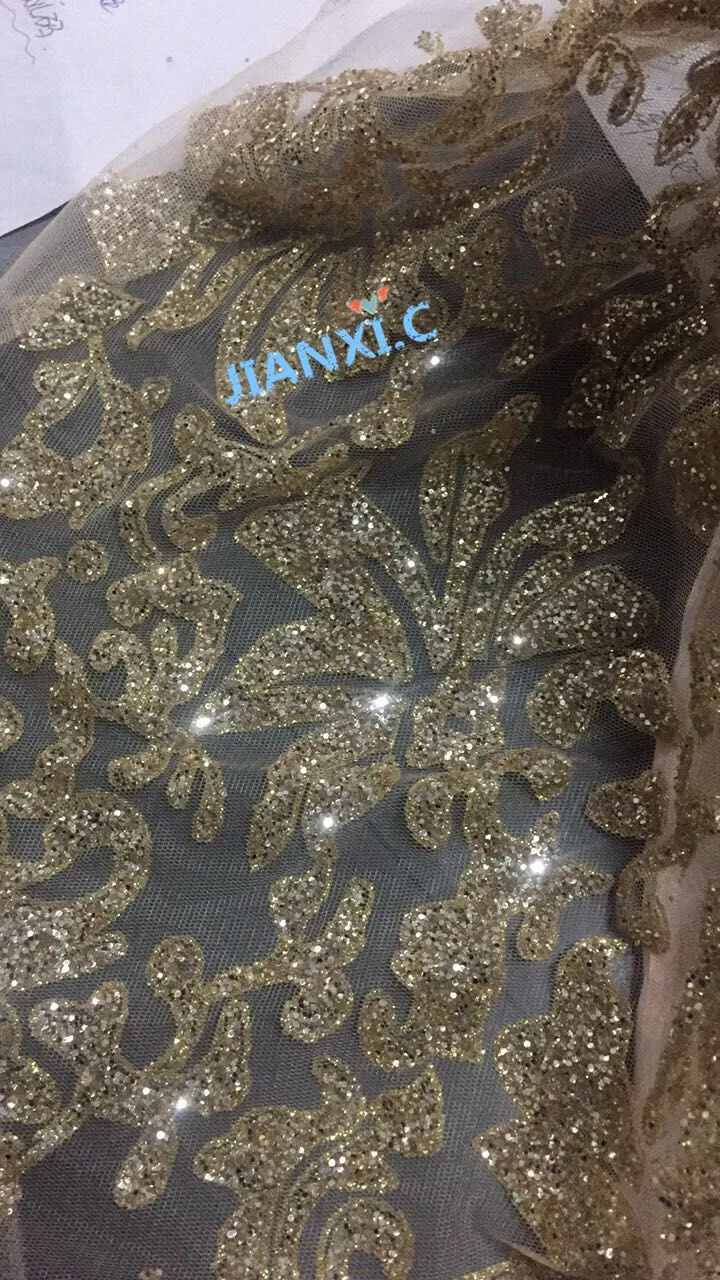 glitter tulle net lace fabric DiuDiu 82815 for party dress pretty