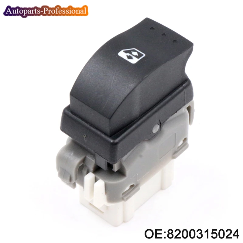 

2 pcs/lot 8200315024 Power Window Switch Control Button Window Regulator Switch For Renault Megane 2 Scenic 2 Laguna 2