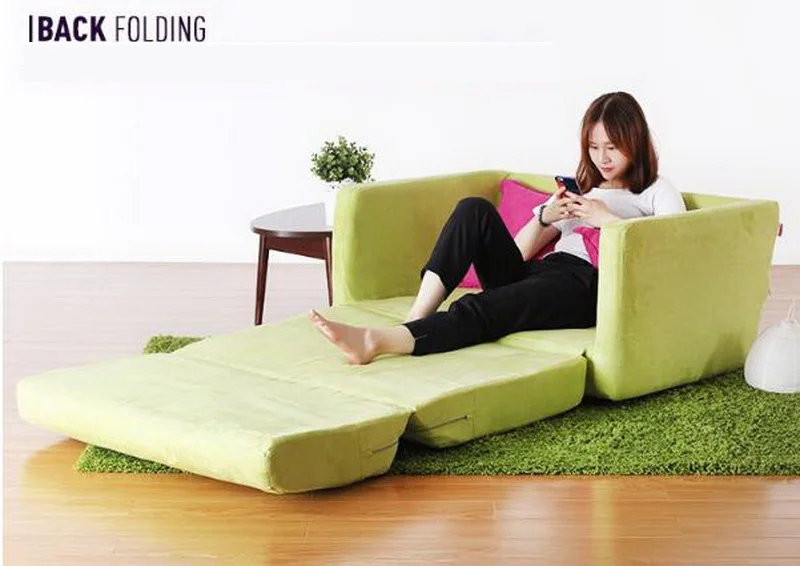 260324/104 см* 55 см/Изысканная Подушка/складной диван-кровать/Ленивый кожаный артистический диван мебель/домашний многофункциональный диван/