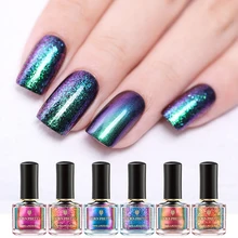 BORN PRETTY Magic лак для ногтей 6 мл Блестящие Блестки Цыганская вода серия лак для маникюра Лак для ногтей черная основа