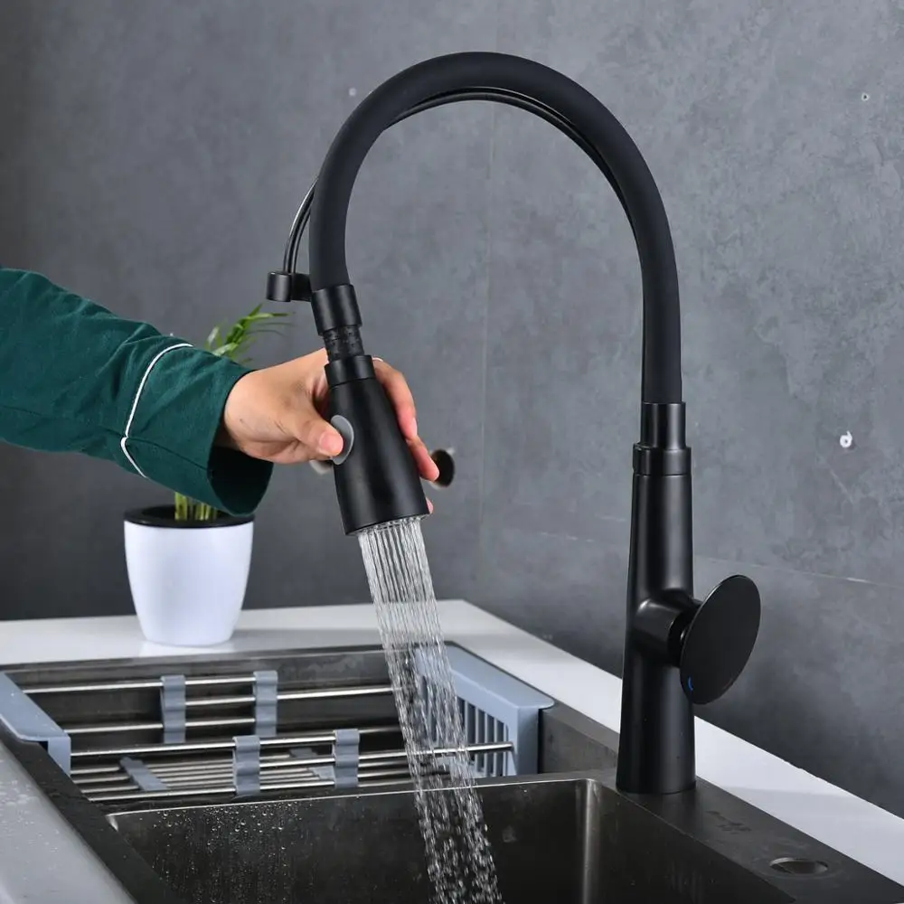 OUYASHI kitchen faucet sink mixer tap water tap deck mounted cold and hot single handle single hole