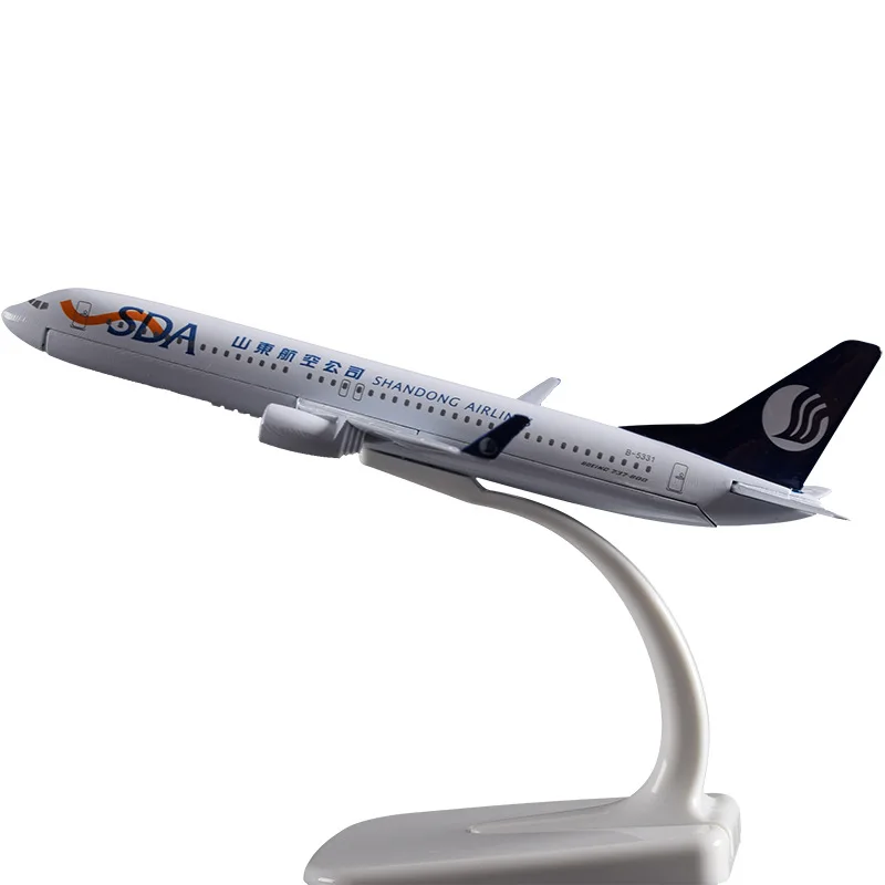 Geschenk 16Cm Boeing 737 Shandong Airline Flugzeug Modell B737 Airbus Airways Sda Metallmodell Aeronautical Alloy Aircraft Sd Modell Geschenk