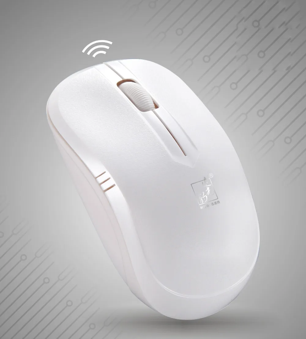 

Wireless Mouse Rechargeable Slient Buttons Computer Mouse Gaming Mice Built-in Lithium Battery 2.4G Optical Engine Mouse