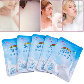 

Milk Bubble Bath Liquid 80g Moisturizing Whitening Nourshing Body Wash SK88